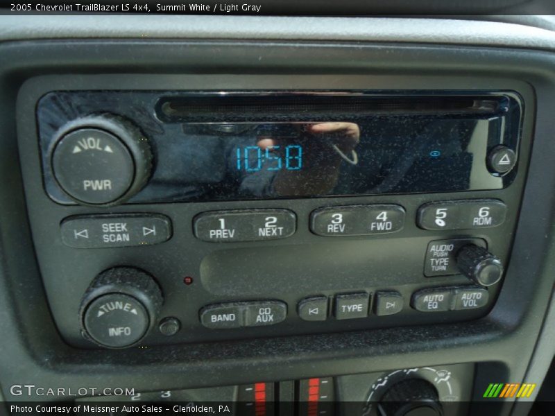 Summit White / Light Gray 2005 Chevrolet TrailBlazer LS 4x4