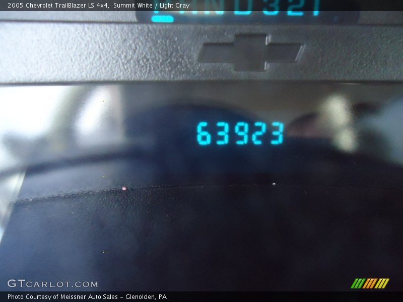 Summit White / Light Gray 2005 Chevrolet TrailBlazer LS 4x4