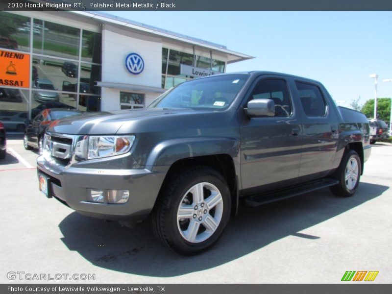 Polished Metal Metallic / Black 2010 Honda Ridgeline RTL