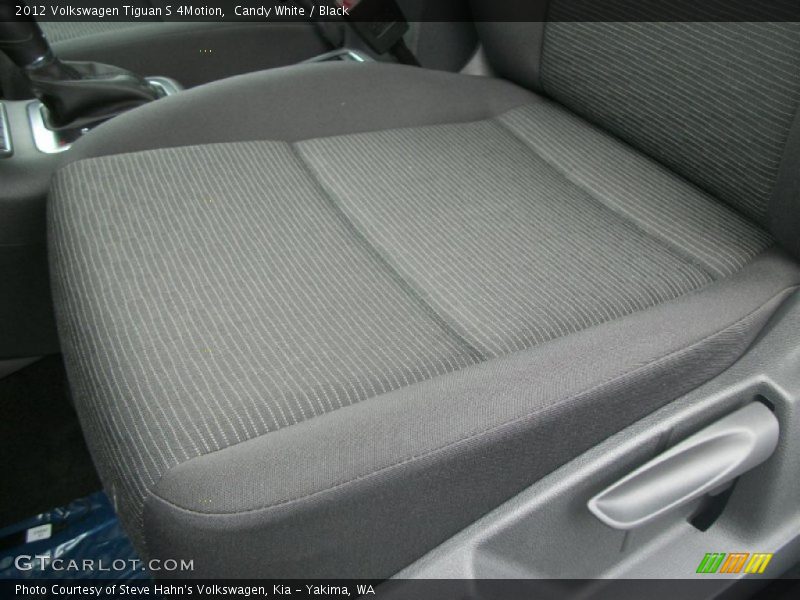 Candy White / Black 2012 Volkswagen Tiguan S 4Motion