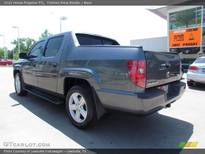 Polished Metal Metallic / Black 2010 Honda Ridgeline RTL