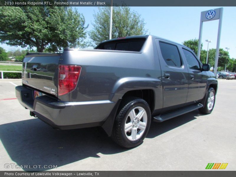 Polished Metal Metallic / Black 2010 Honda Ridgeline RTL