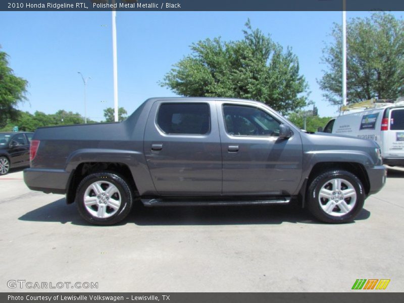 Polished Metal Metallic / Black 2010 Honda Ridgeline RTL