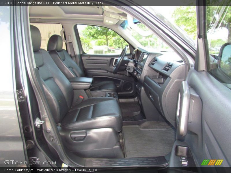 Polished Metal Metallic / Black 2010 Honda Ridgeline RTL