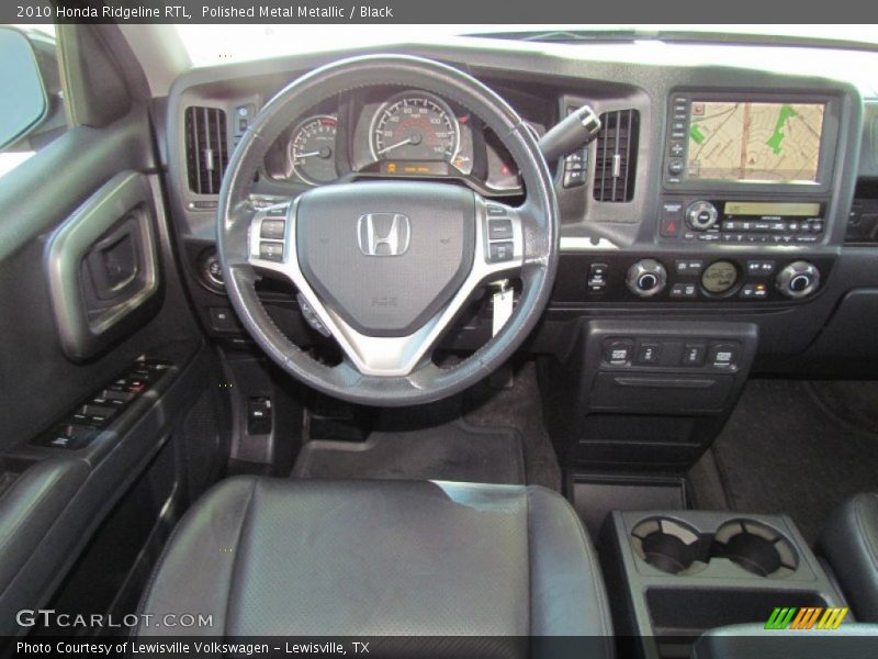 Polished Metal Metallic / Black 2010 Honda Ridgeline RTL