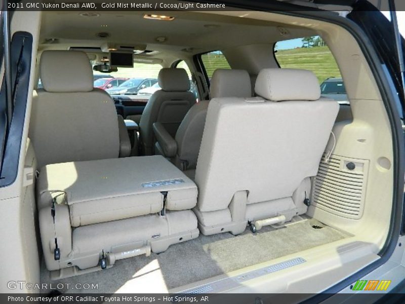 Gold Mist Metallic / Cocoa/Light Cashmere 2011 GMC Yukon Denali AWD