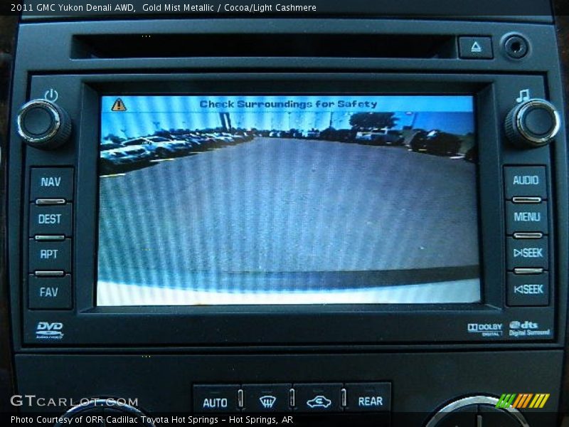 Gold Mist Metallic / Cocoa/Light Cashmere 2011 GMC Yukon Denali AWD