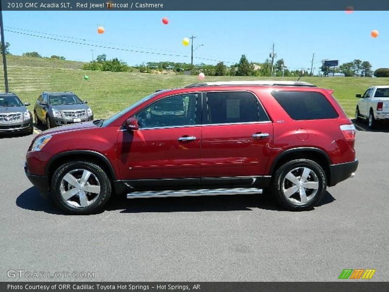 Red Jewel Tintcoat / Cashmere 2010 GMC Acadia SLT