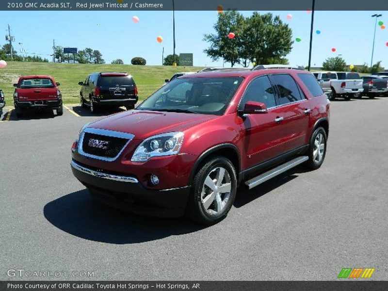 Red Jewel Tintcoat / Cashmere 2010 GMC Acadia SLT