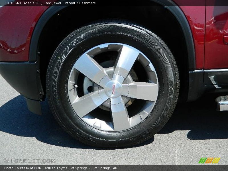 Red Jewel Tintcoat / Cashmere 2010 GMC Acadia SLT