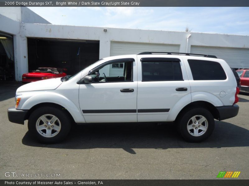 Bright White / Dark Slate Gray/Light Slate Gray 2006 Dodge Durango SXT