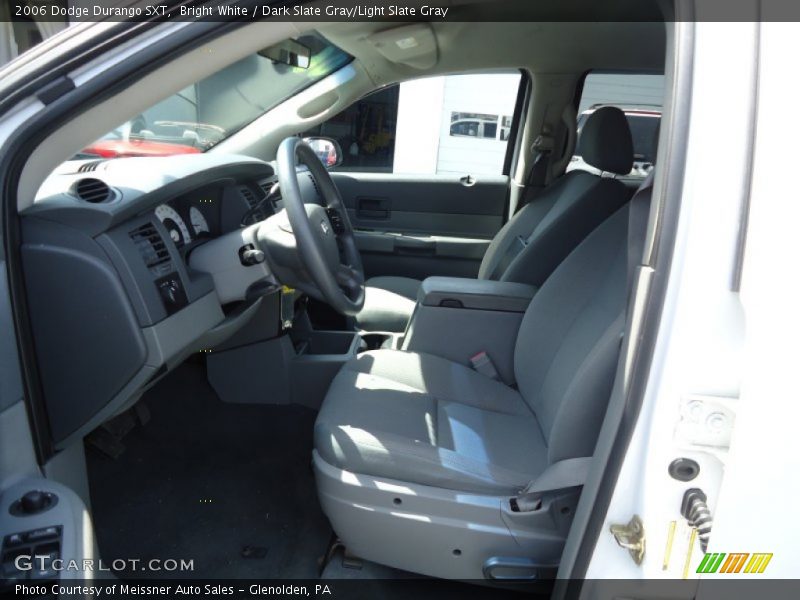 Bright White / Dark Slate Gray/Light Slate Gray 2006 Dodge Durango SXT
