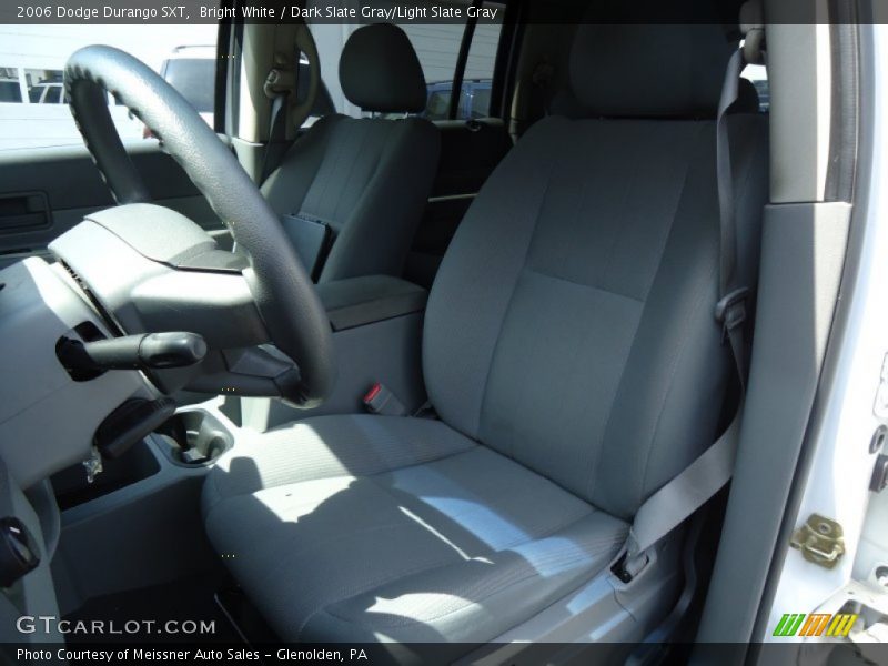 Bright White / Dark Slate Gray/Light Slate Gray 2006 Dodge Durango SXT