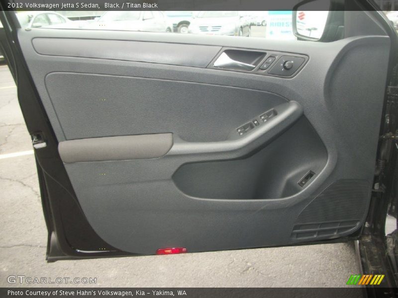 Black / Titan Black 2012 Volkswagen Jetta S Sedan