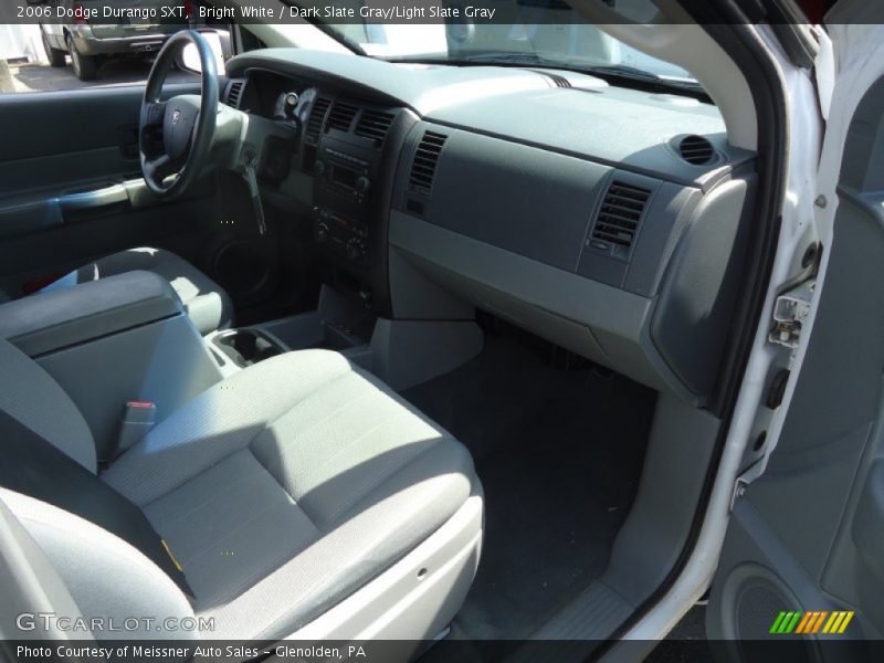 Bright White / Dark Slate Gray/Light Slate Gray 2006 Dodge Durango SXT