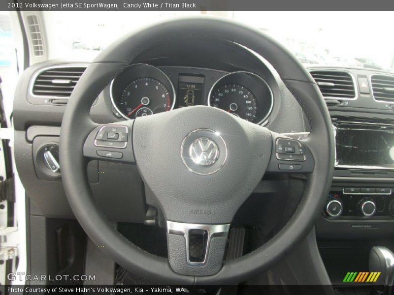  2012 Jetta SE SportWagen Steering Wheel