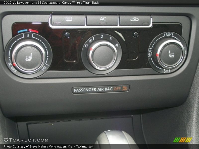 Candy White / Titan Black 2012 Volkswagen Jetta SE SportWagen
