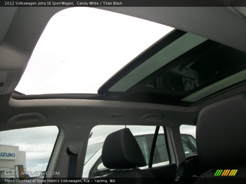 Candy White / Titan Black 2012 Volkswagen Jetta SE SportWagen