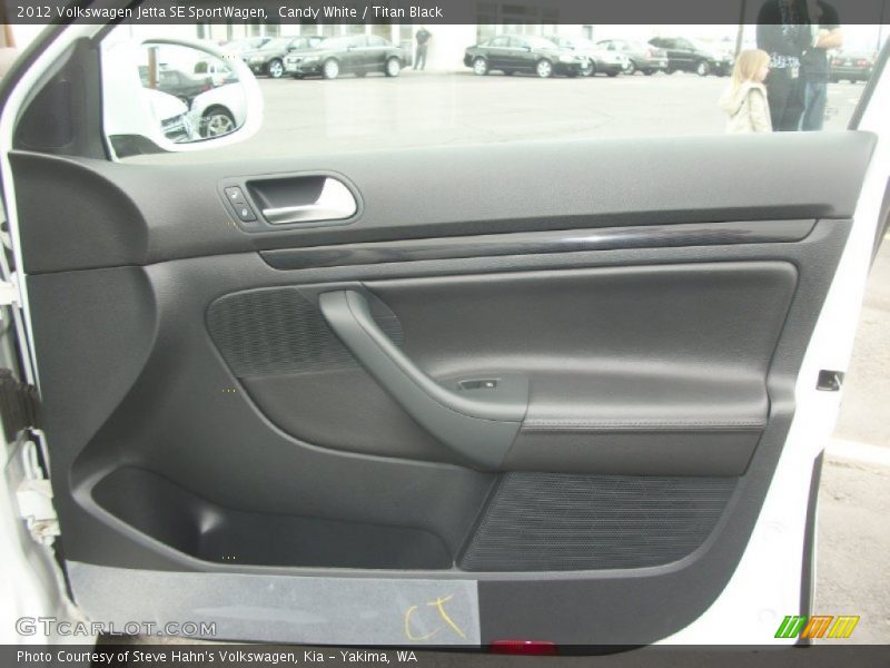 Candy White / Titan Black 2012 Volkswagen Jetta SE SportWagen