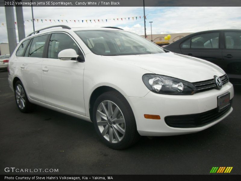 Candy White / Titan Black 2012 Volkswagen Jetta SE SportWagen