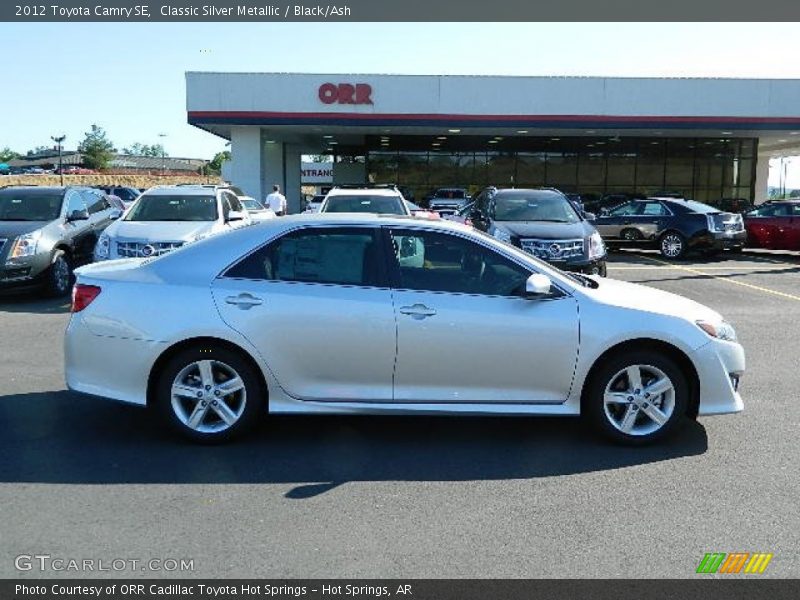 Classic Silver Metallic / Black/Ash 2012 Toyota Camry SE