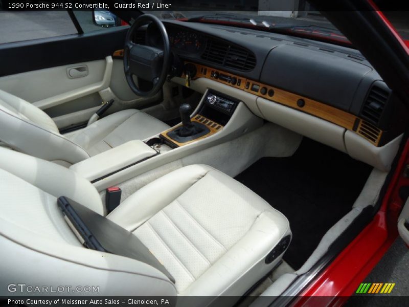  1990 944 S2 Convertible Linen Interior