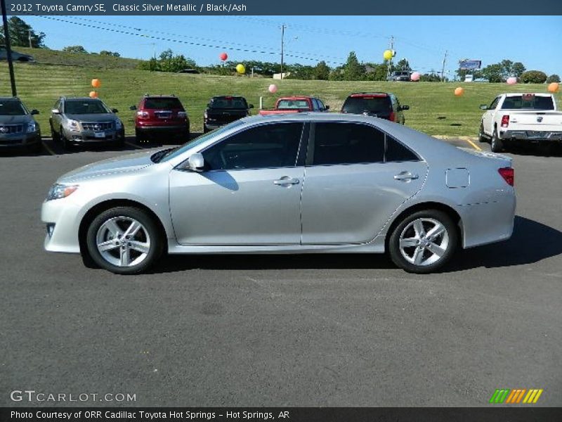 Classic Silver Metallic / Black/Ash 2012 Toyota Camry SE