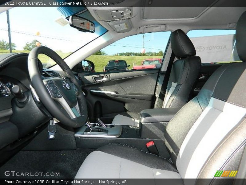 Classic Silver Metallic / Black/Ash 2012 Toyota Camry SE