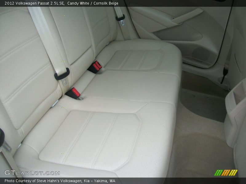 Candy White / Cornsilk Beige 2012 Volkswagen Passat 2.5L SE