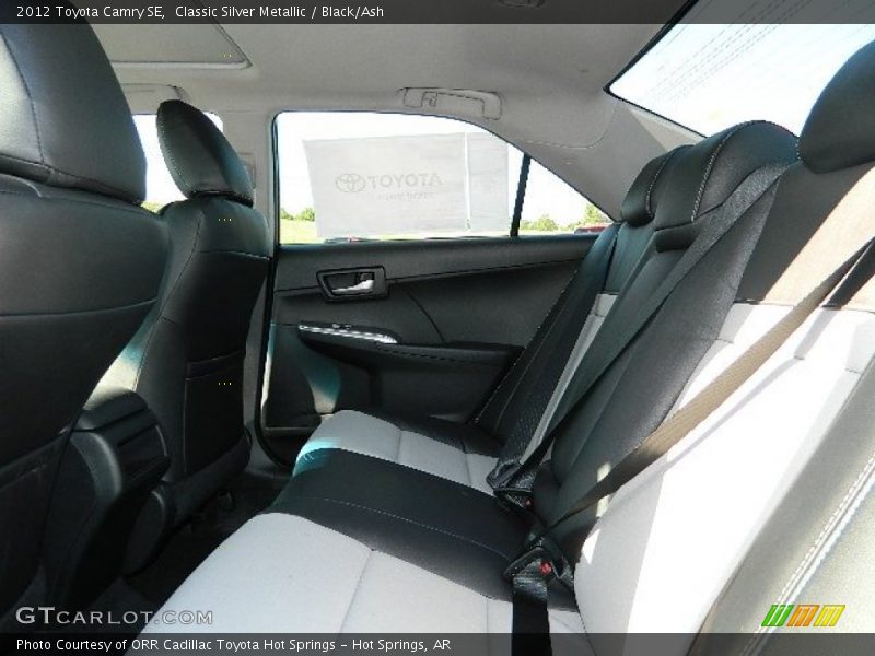 Classic Silver Metallic / Black/Ash 2012 Toyota Camry SE