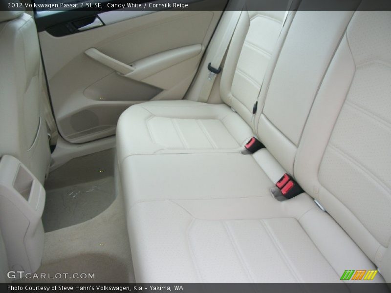 Candy White / Cornsilk Beige 2012 Volkswagen Passat 2.5L SE