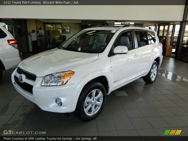 Front 3/4 View of 2012 RAV4 Limited