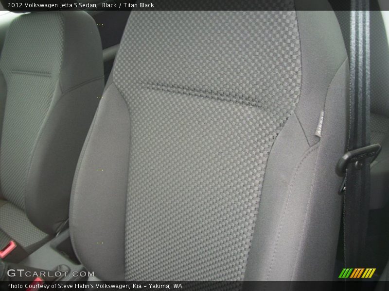 Black / Titan Black 2012 Volkswagen Jetta S Sedan