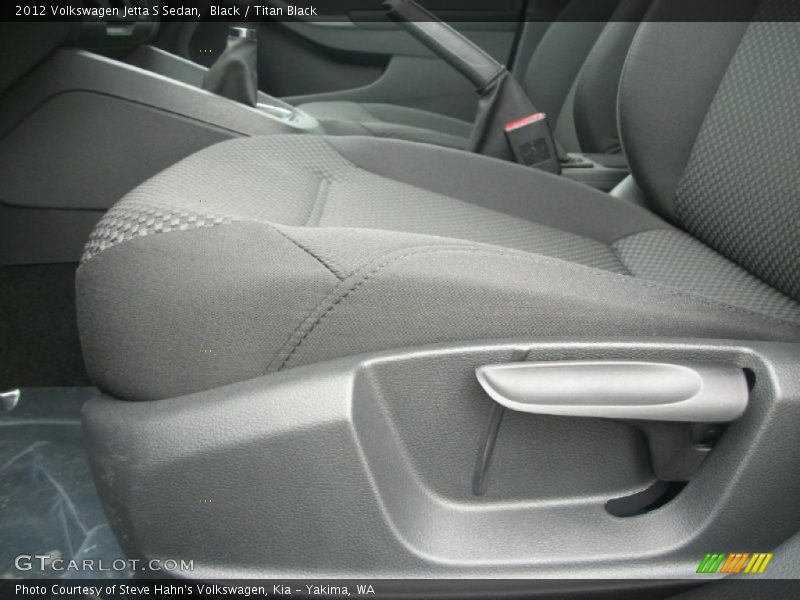 Black / Titan Black 2012 Volkswagen Jetta S Sedan