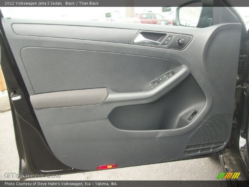 Black / Titan Black 2012 Volkswagen Jetta S Sedan