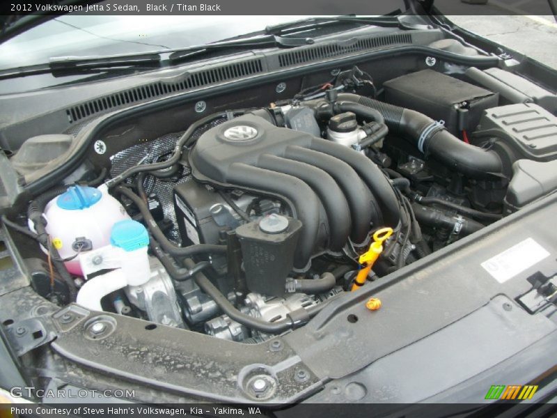 Black / Titan Black 2012 Volkswagen Jetta S Sedan