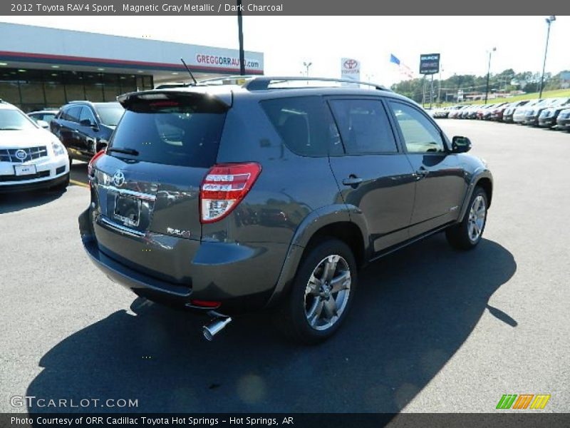 Magnetic Gray Metallic / Dark Charcoal 2012 Toyota RAV4 Sport