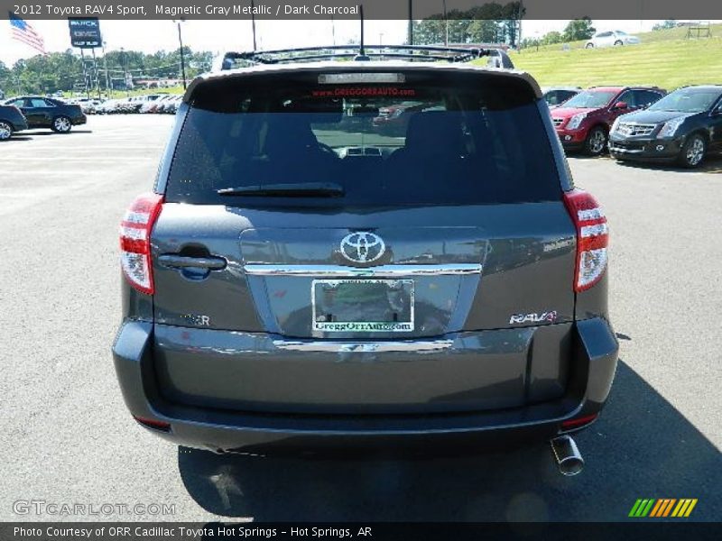 Magnetic Gray Metallic / Dark Charcoal 2012 Toyota RAV4 Sport