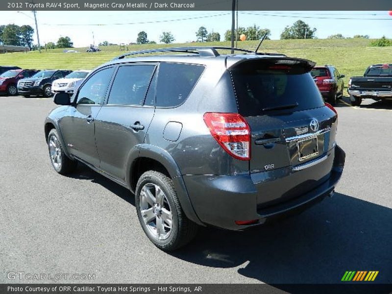 Magnetic Gray Metallic / Dark Charcoal 2012 Toyota RAV4 Sport