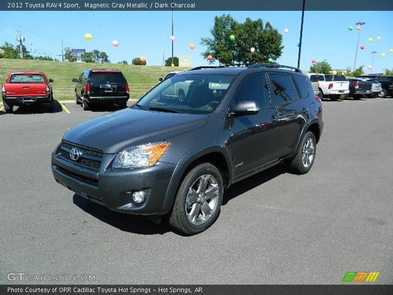 Magnetic Gray Metallic / Dark Charcoal 2012 Toyota RAV4 Sport