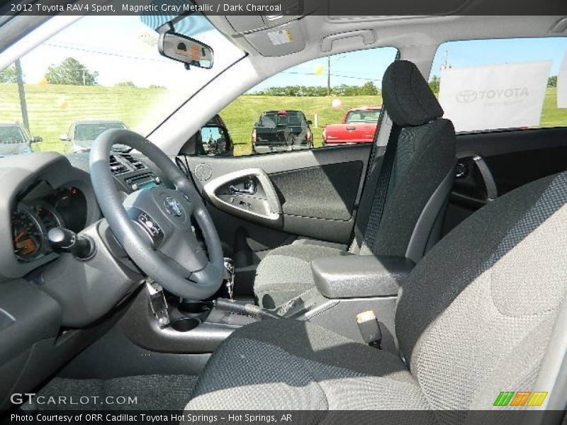 Magnetic Gray Metallic / Dark Charcoal 2012 Toyota RAV4 Sport