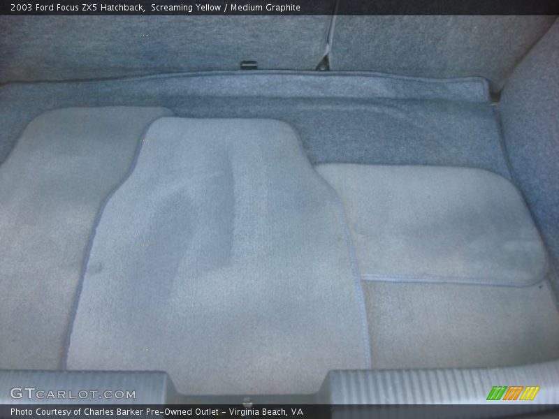 Screaming Yellow / Medium Graphite 2003 Ford Focus ZX5 Hatchback