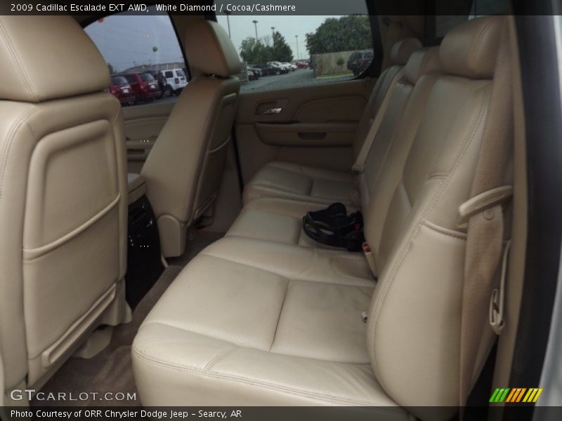 White Diamond / Cocoa/Cashmere 2009 Cadillac Escalade EXT AWD