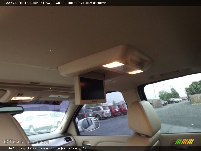 White Diamond / Cocoa/Cashmere 2009 Cadillac Escalade EXT AWD