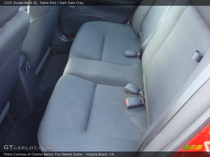 Flame Red / Dark Slate Gray 2005 Dodge Neon SE