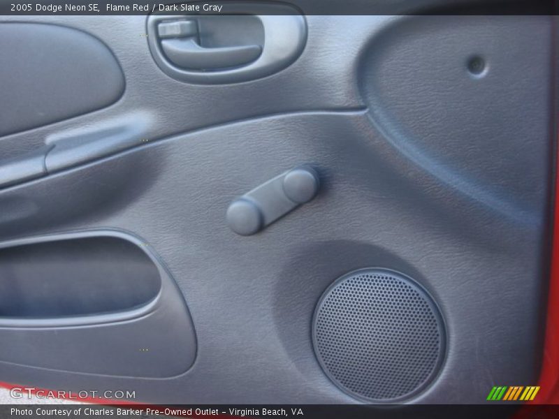 Flame Red / Dark Slate Gray 2005 Dodge Neon SE