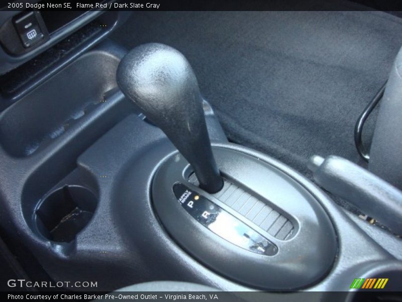 Flame Red / Dark Slate Gray 2005 Dodge Neon SE