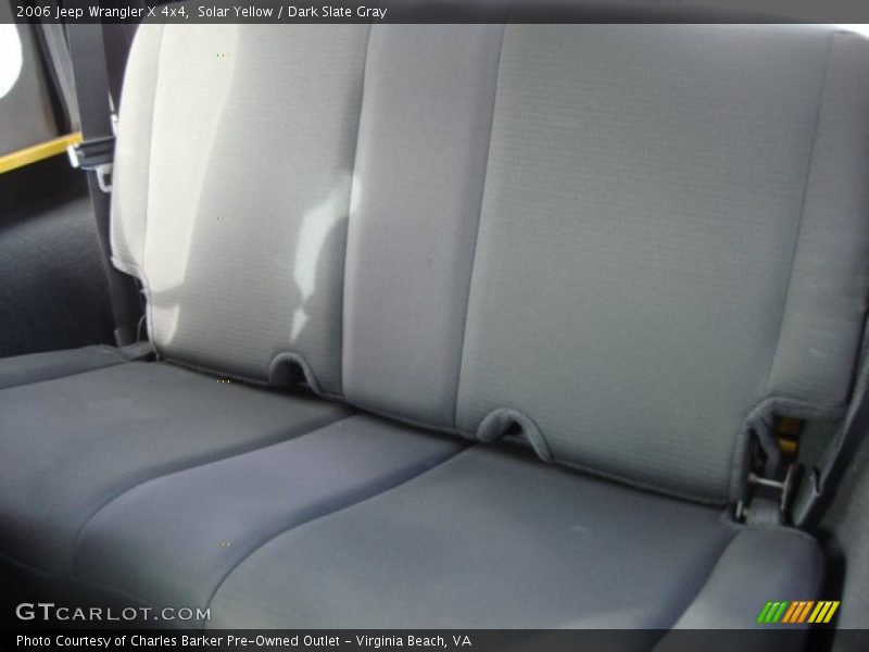 Solar Yellow / Dark Slate Gray 2006 Jeep Wrangler X 4x4