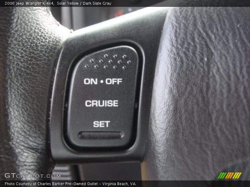 Solar Yellow / Dark Slate Gray 2006 Jeep Wrangler X 4x4