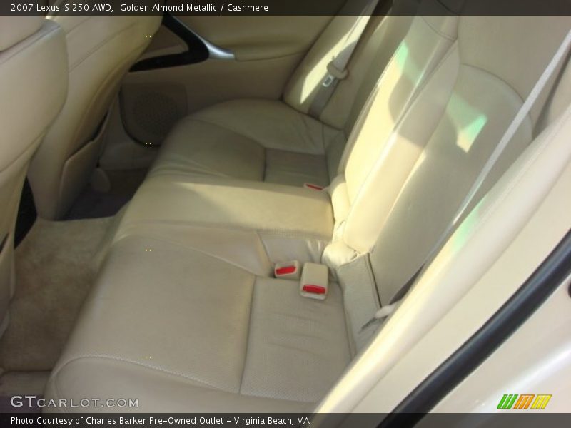 Golden Almond Metallic / Cashmere 2007 Lexus IS 250 AWD